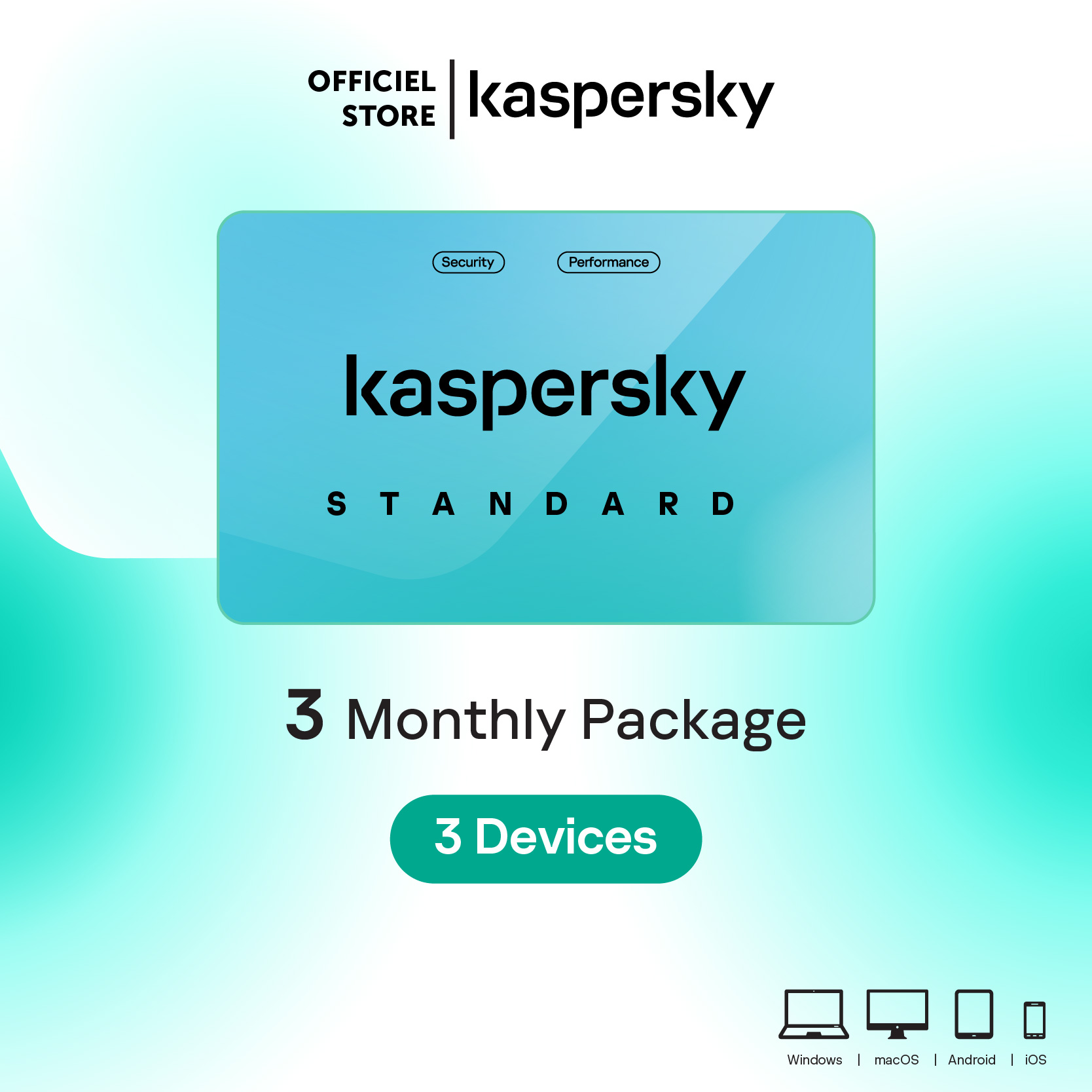 Kaspersky Standard 3 Devices 3 Months